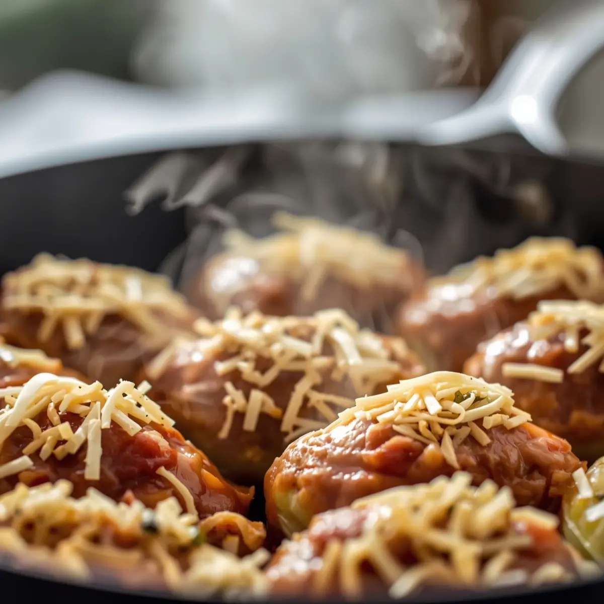 Cooking instructions for stuffed cabbage rolls