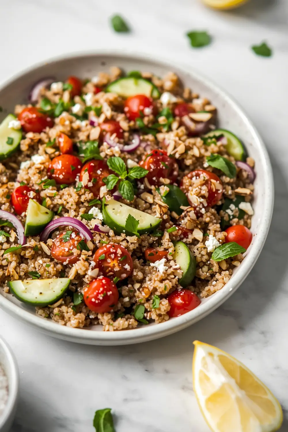 summer quinoa salad healthy