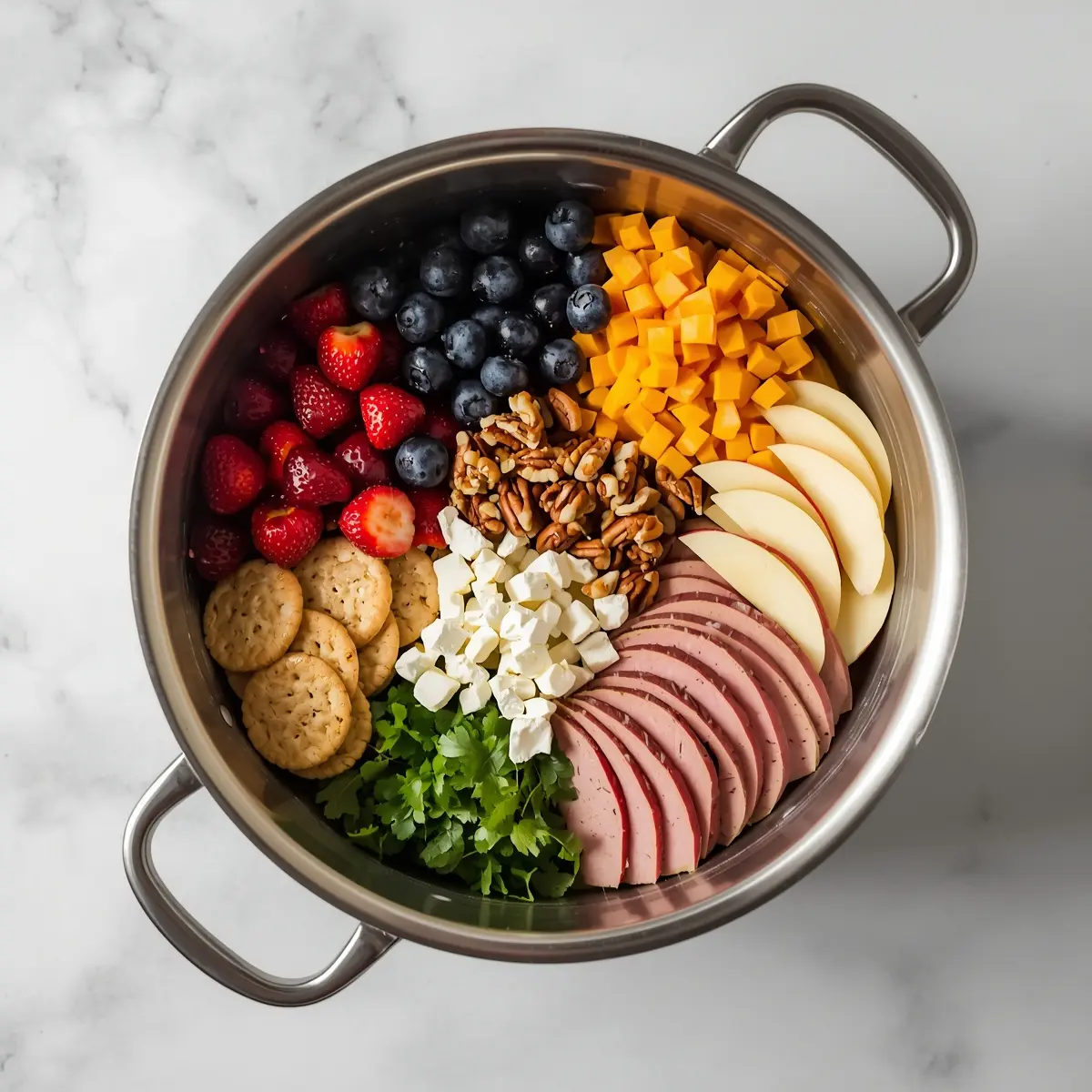 Cooking instructions for 4th of july charcuterie board recipe