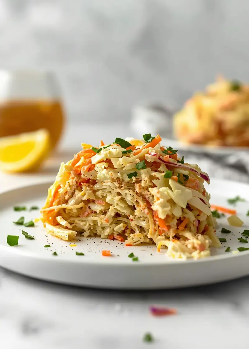 4th of july coleslaw recipe ready to serve