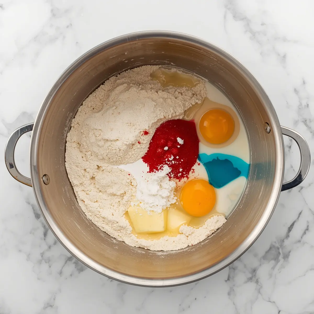 Cooking instructions for 4th of july cupcakes recipe