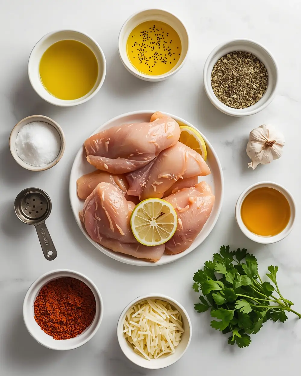 Ingredients for 4th of july grilled chicken recipe