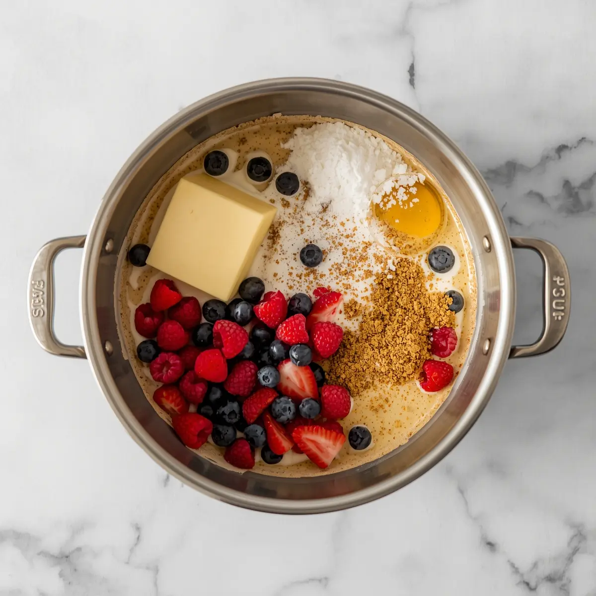 Cooking instructions for 4th of july no bake cheesecake recipe