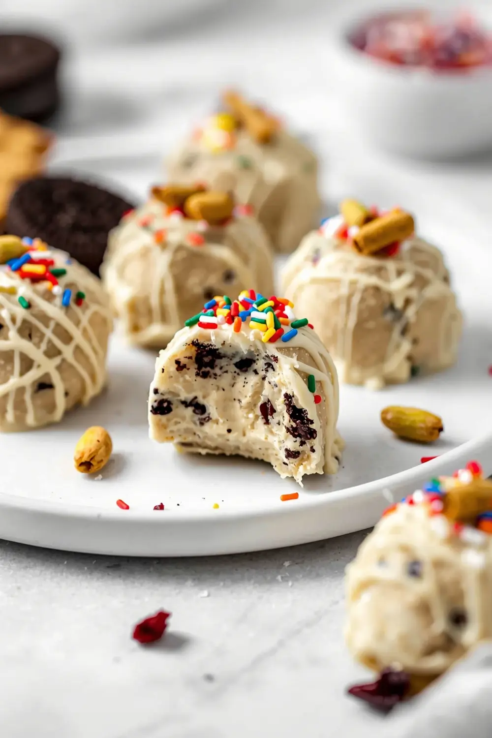 4th of july oreo truffles recipe