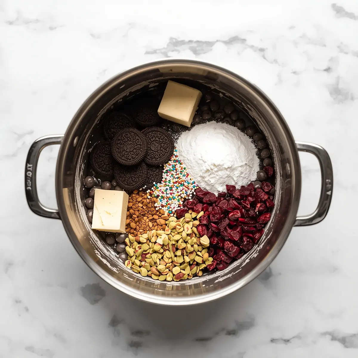 Cooking instructions for 4th of july oreo truffles recipe
