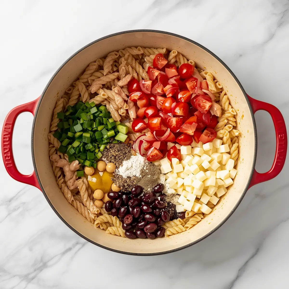 Cooking instructions for 4th of july pasta salad recipe