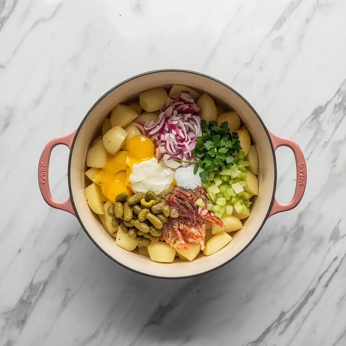 Cooking instructions for 4th of july potato salad recipe