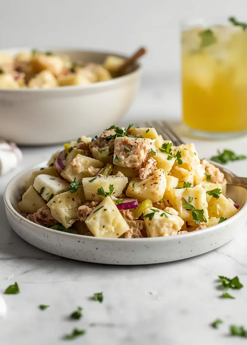 4th of july potato salad recipe ready to serve