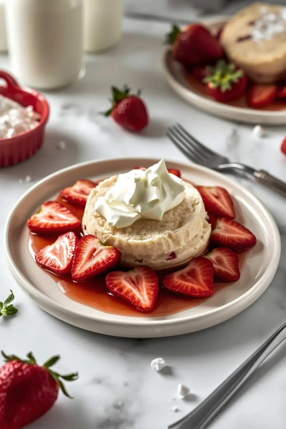 4th of july strawberry shortcake recipe