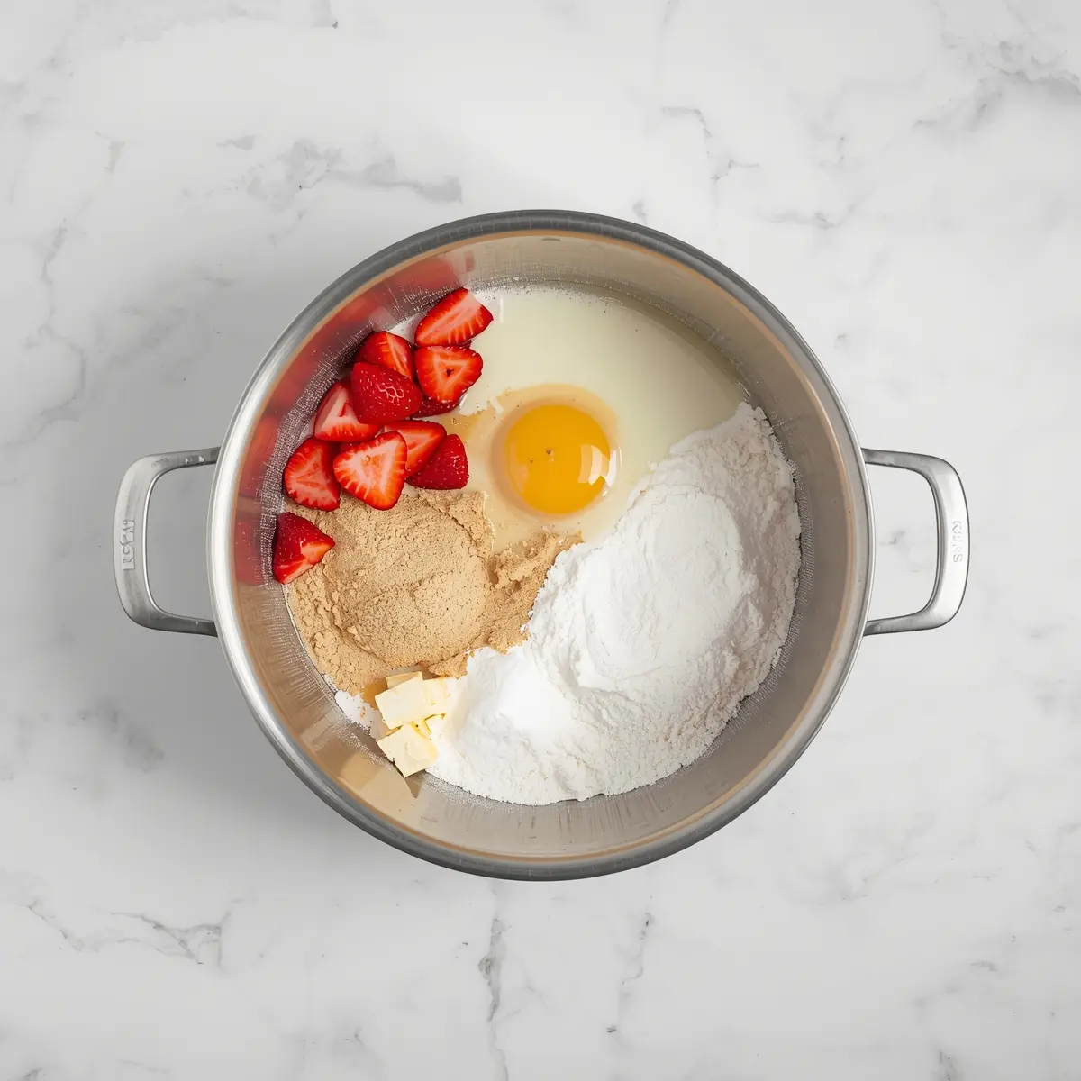 Cooking instructions for 4th of july strawberry shortcake recipe