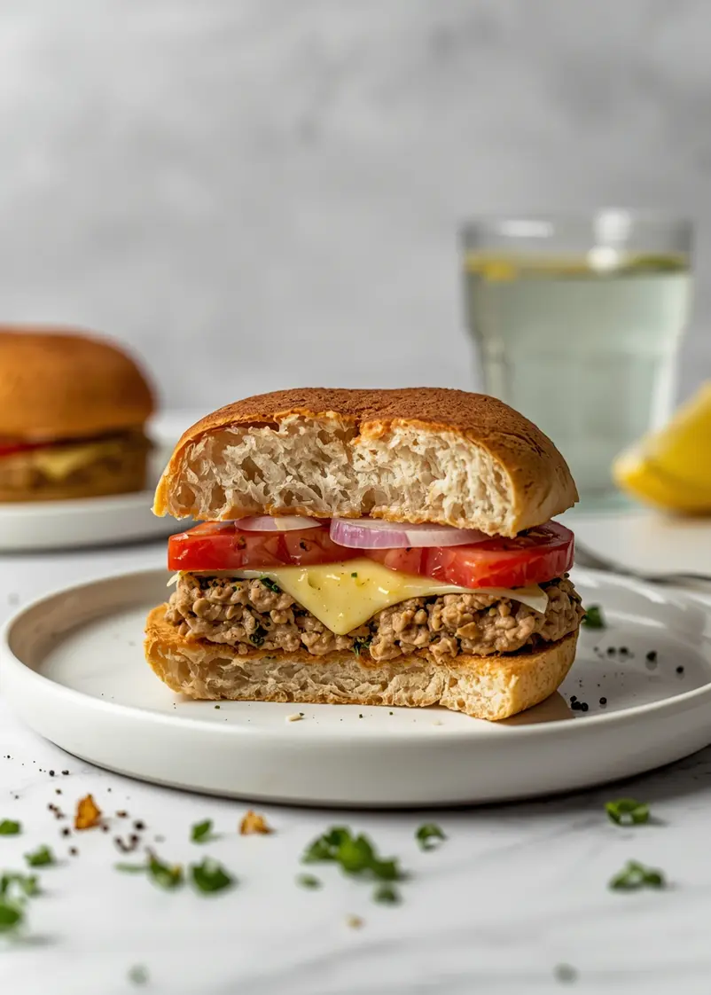 4th of july turkey burgers recipe ready to serve