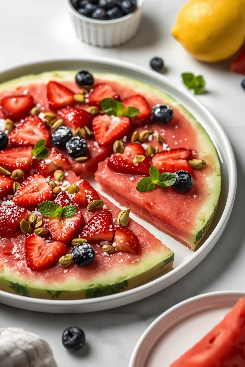 4th of july watermelon pizza recipe