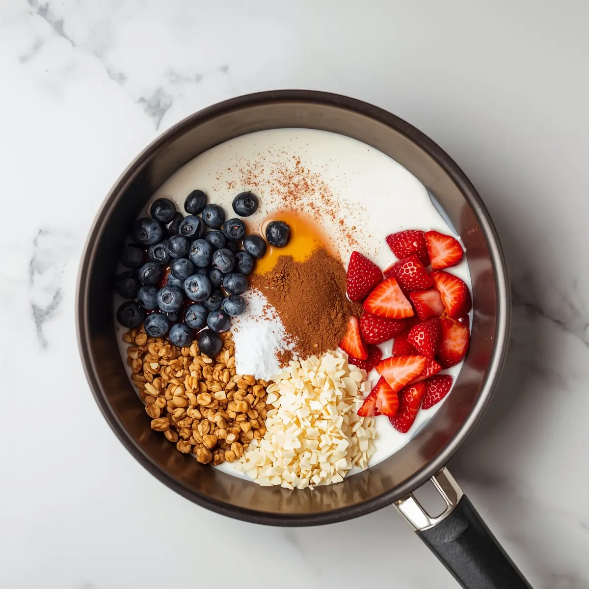 Cooking instructions for 4th of july yogurt parfaits recipe