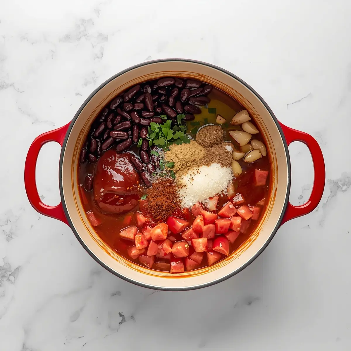 Cooking instructions for BBQ baked beans recipe summer