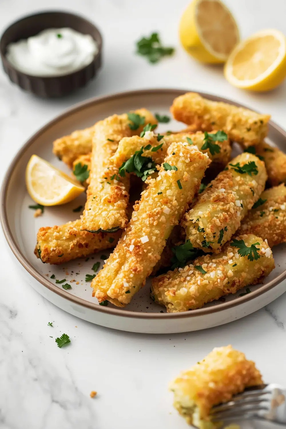 air fryer zucchini fries recipe easy