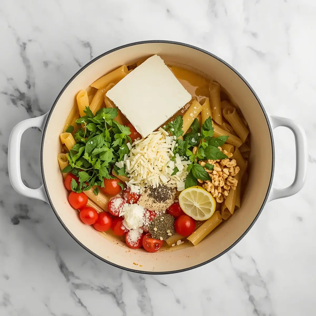 Cooking instructions for baked feta pasta recipe summer