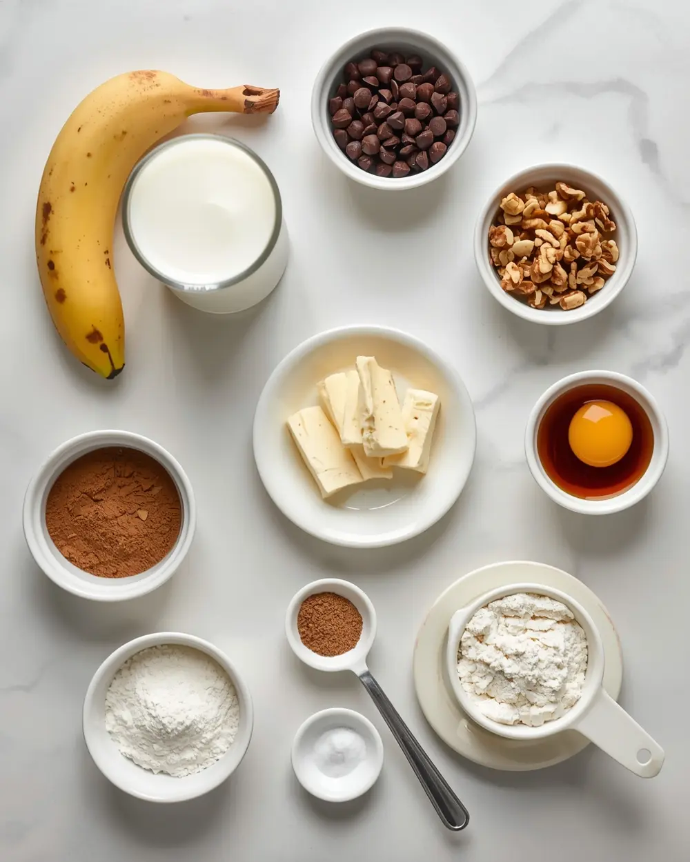 Ingredients for chocolate banana pops recipe summer