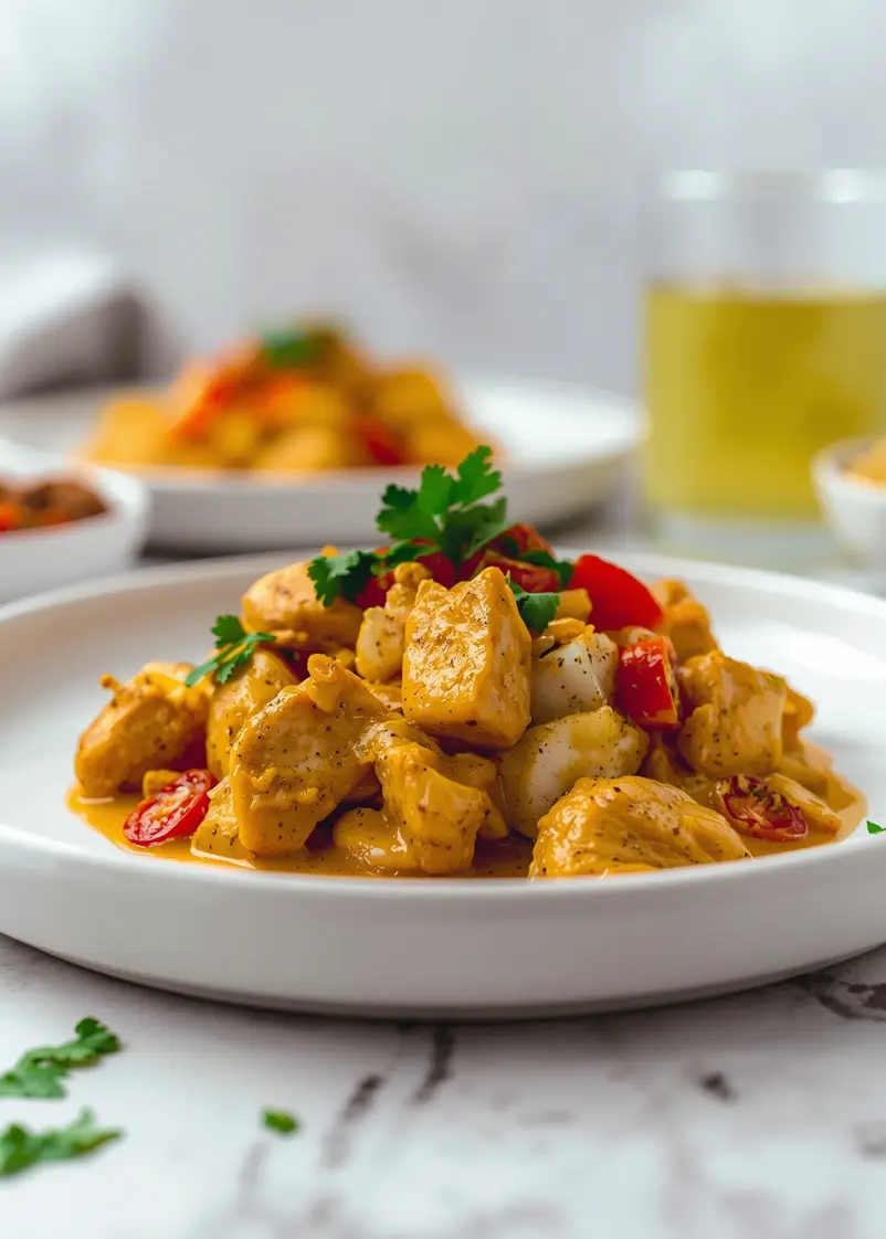 coconut chicken curry recipe easy ready to serve