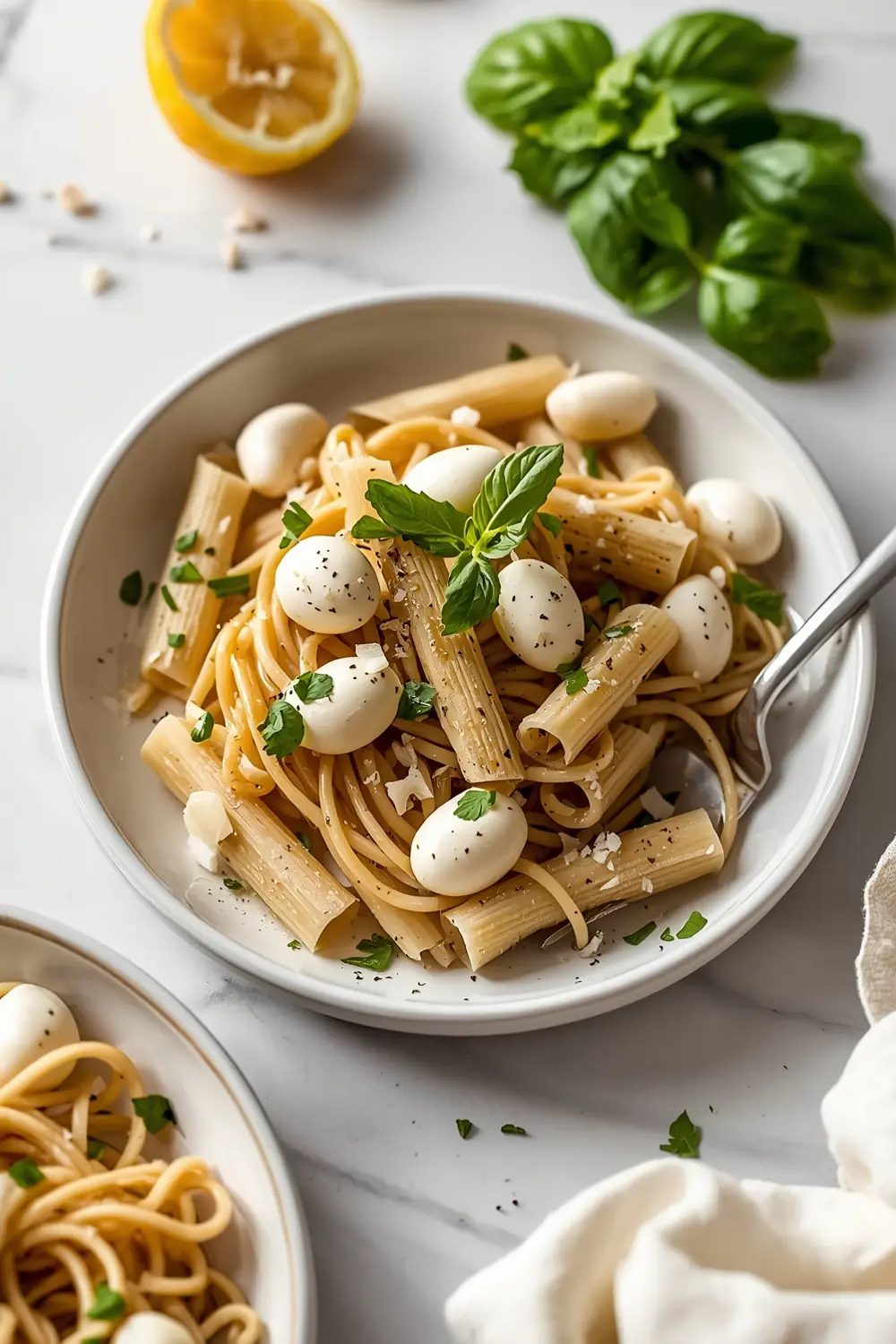 cold lemon pasta recipe summer