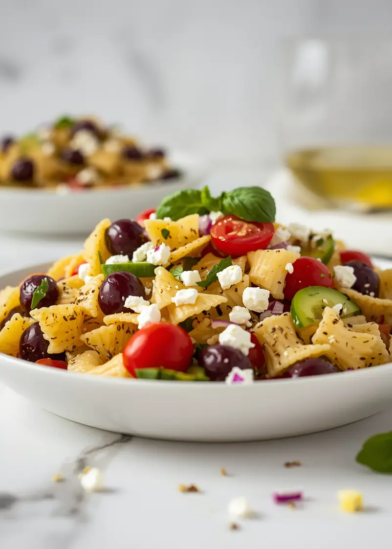 cold pasta salad recipe easy summer ready to serve