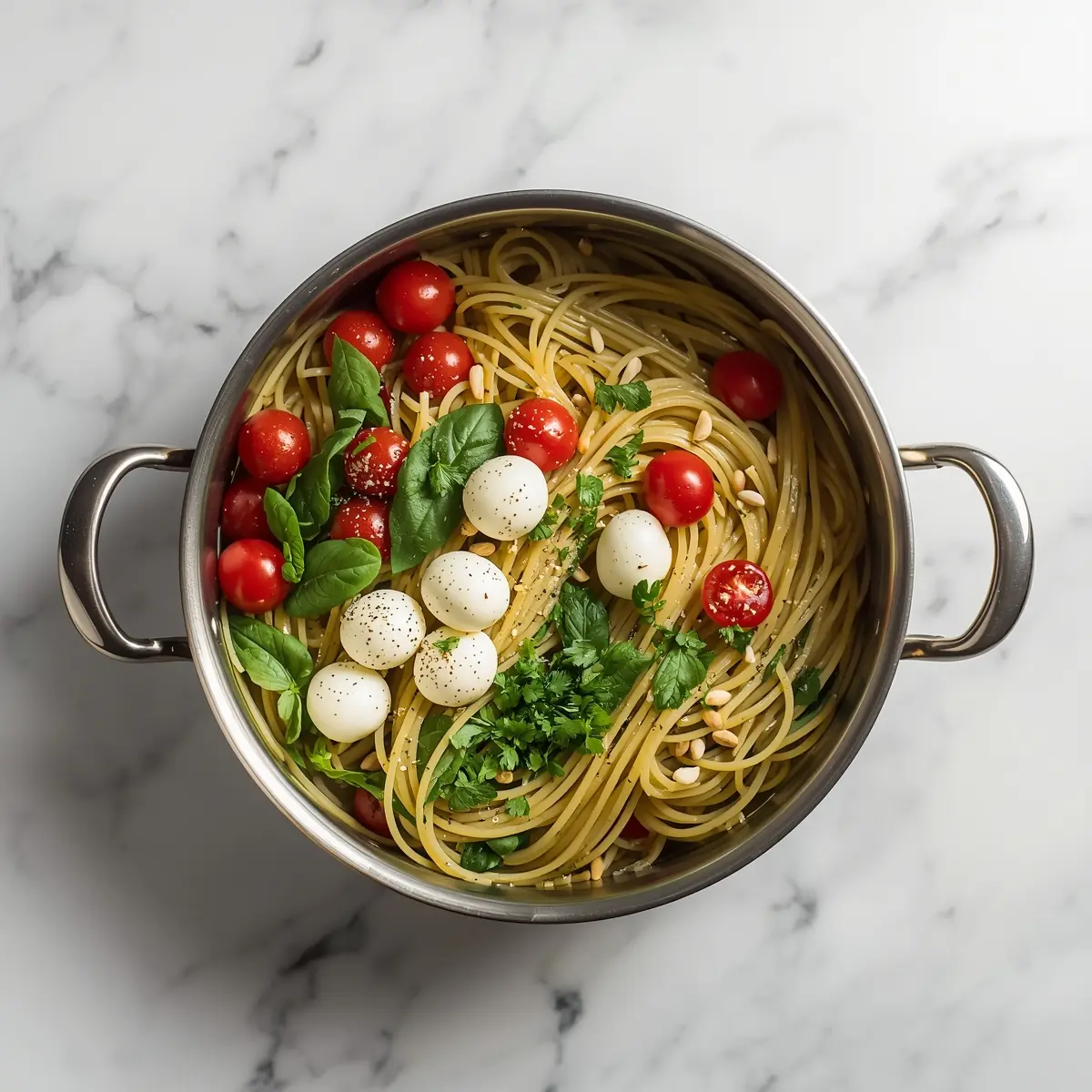 Cooking instructions for cold pesto pasta recipe summer