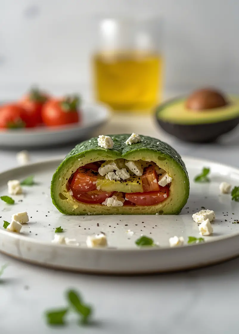 cucumber tomato avocado salad recipe ready to serve