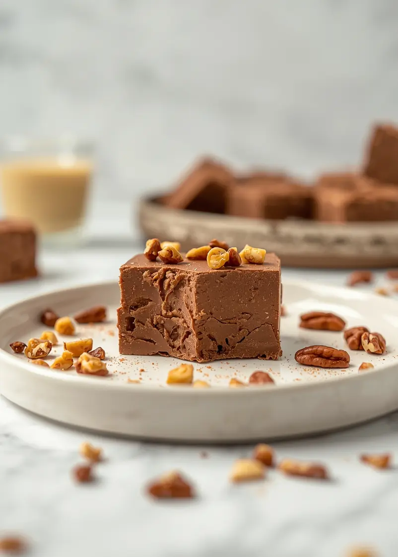 fall maple fudge recipe easy ready to serve