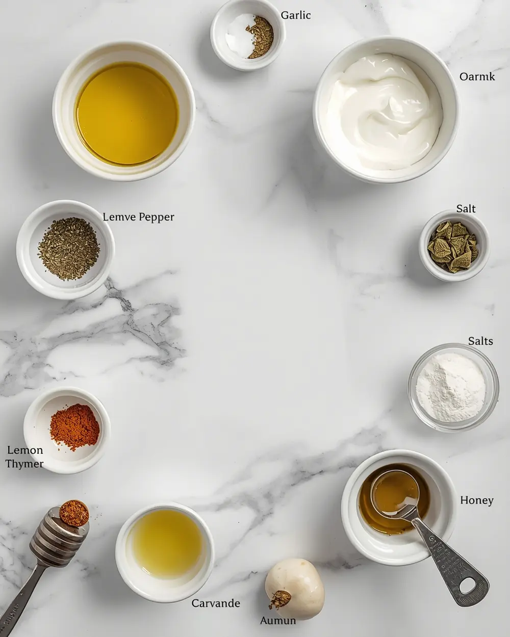 Ingredients for grilled chicken marinade recipe summer