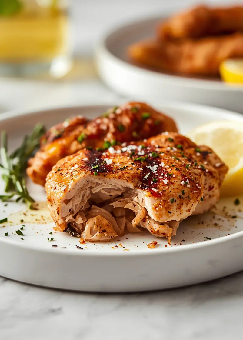 grilled chicken thighs recipe summer ready to serve