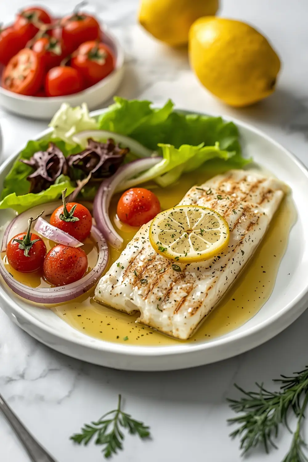 grilled cod recipe summer dinner