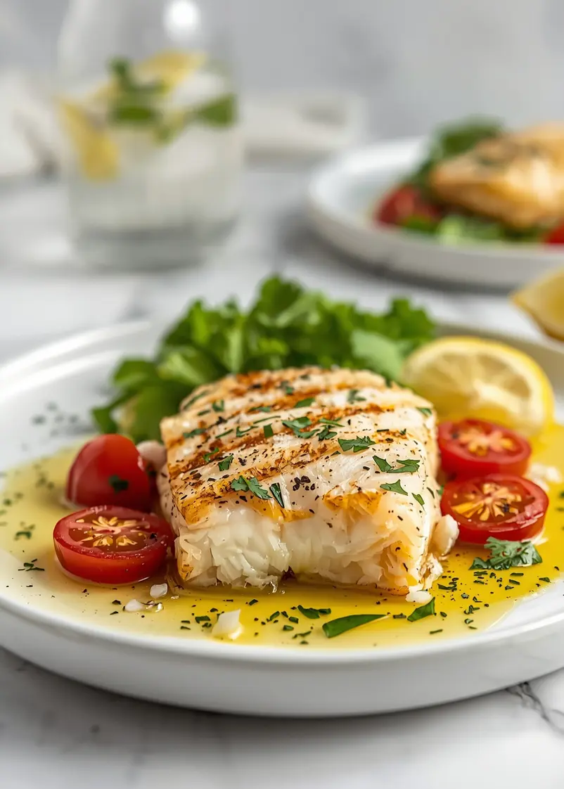 grilled cod recipe summer dinner ready to serve