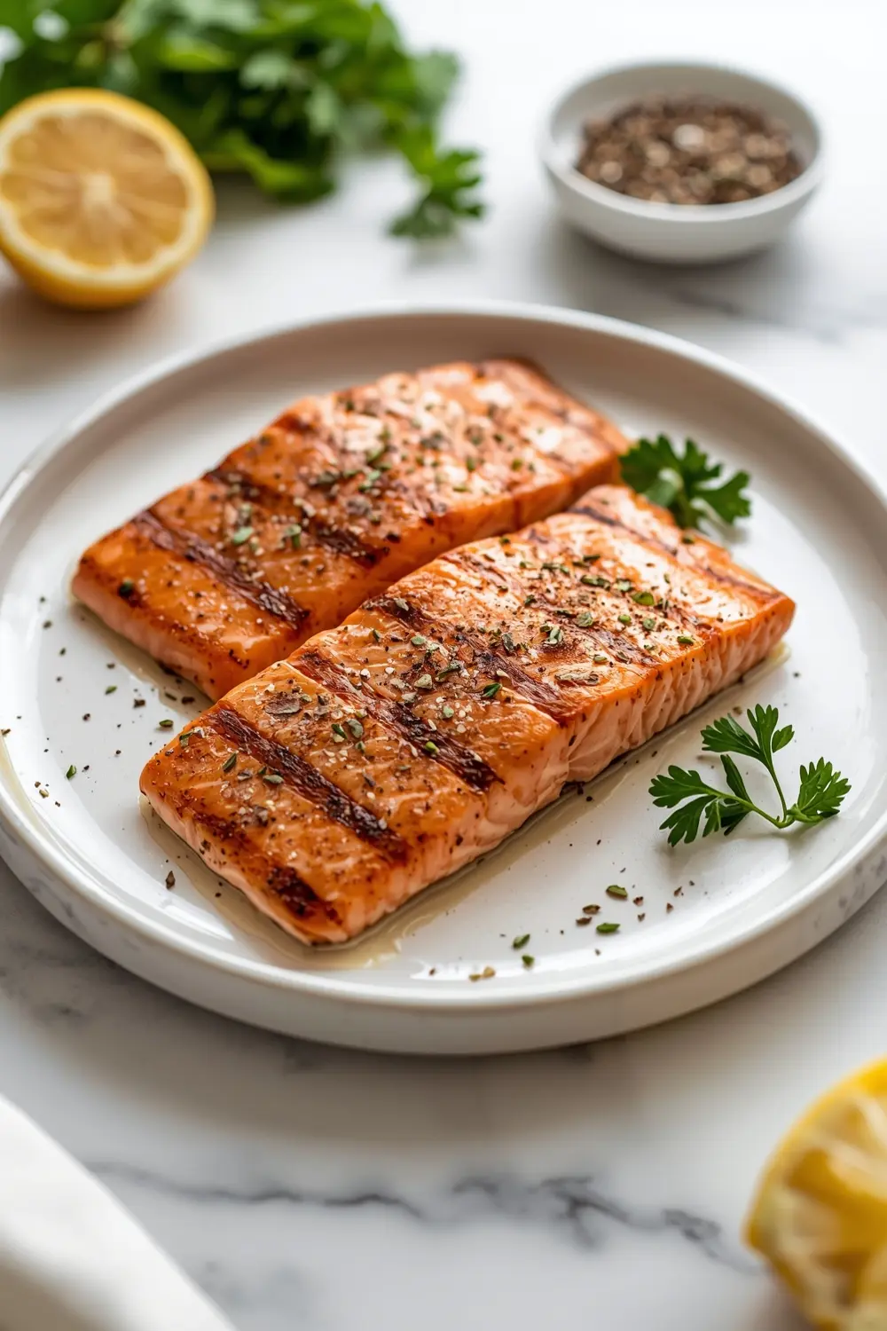 grilled salmon marinade recipe summer