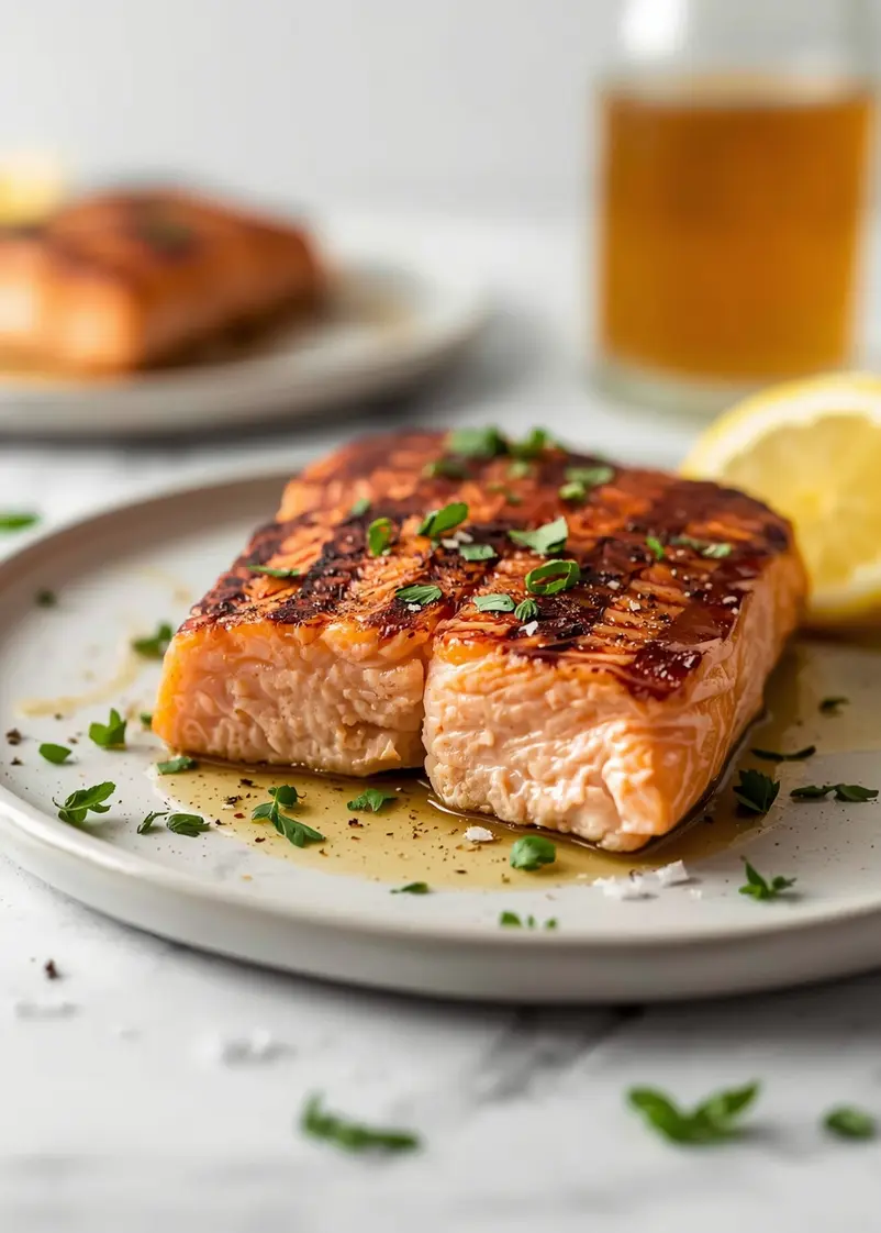 grilled salmon marinade recipe summer ready to serve