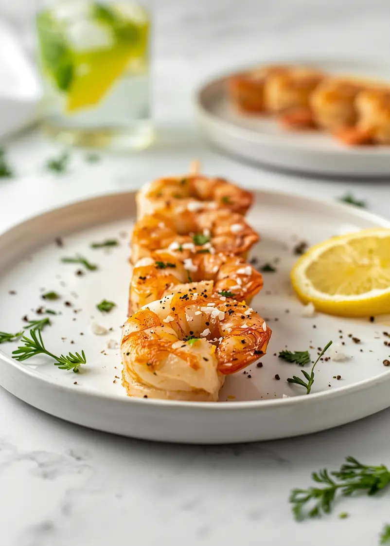 grilled shrimp skewers recipe summer ready to serve