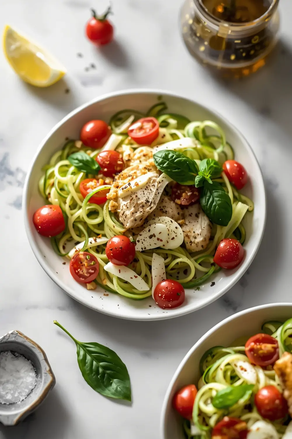 healthy summer zucchini noodles recipe