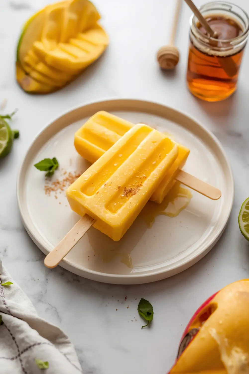 homemade mango popsicles recipe