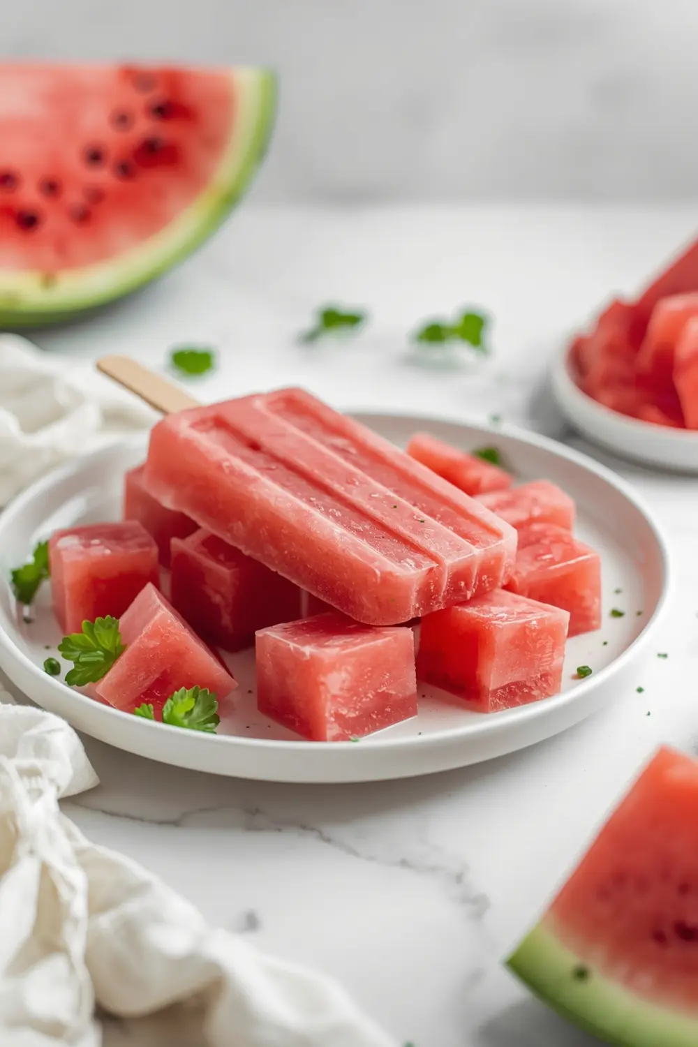 homemade watermelon popsicles recipe