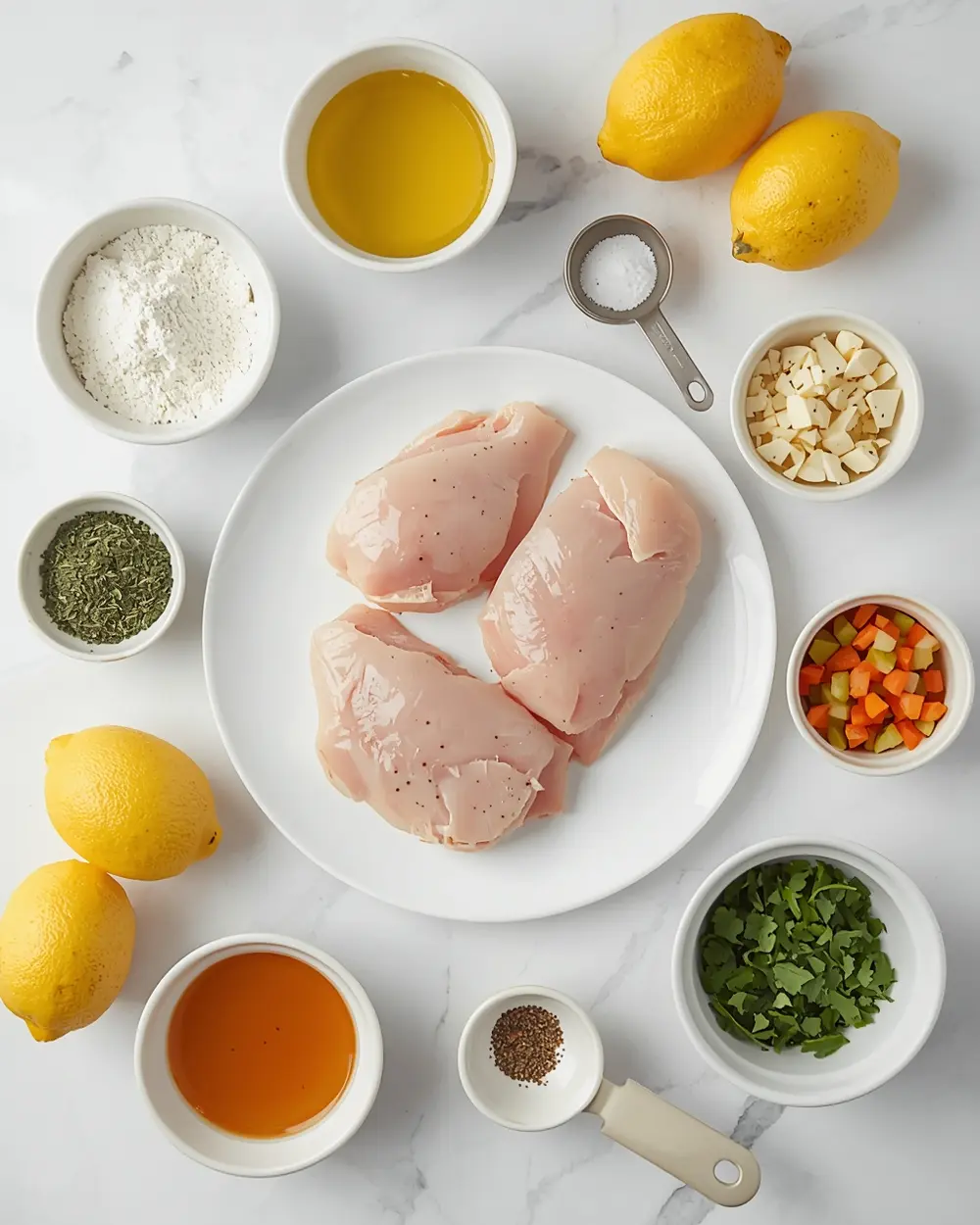 Ingredients for lemon chicken recipe easy weeknight