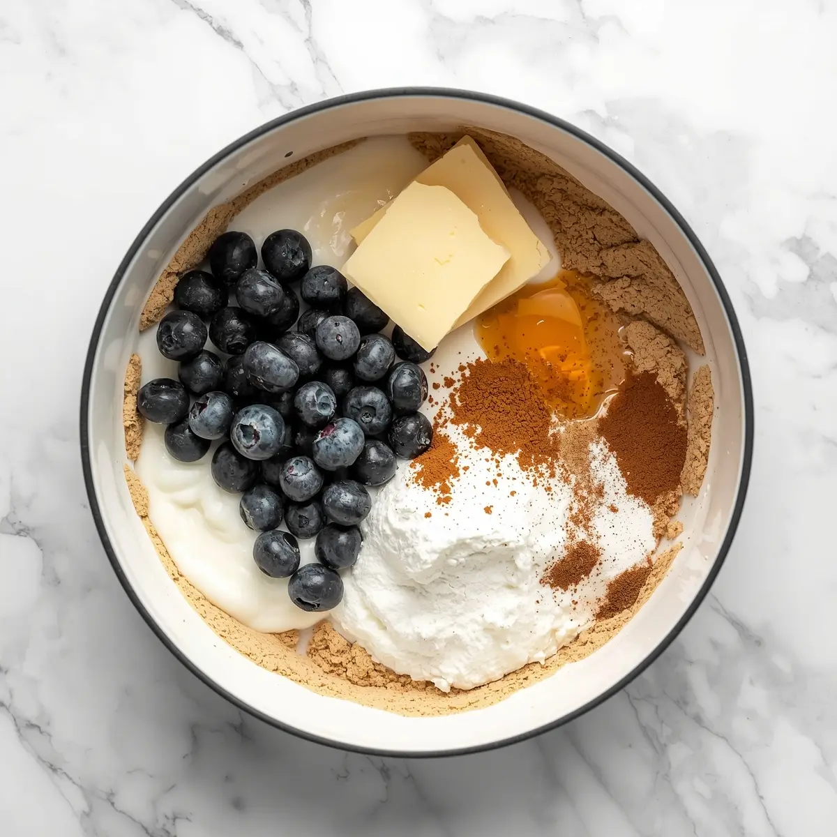Cooking instructions for no bake blueberry cream pie recipe