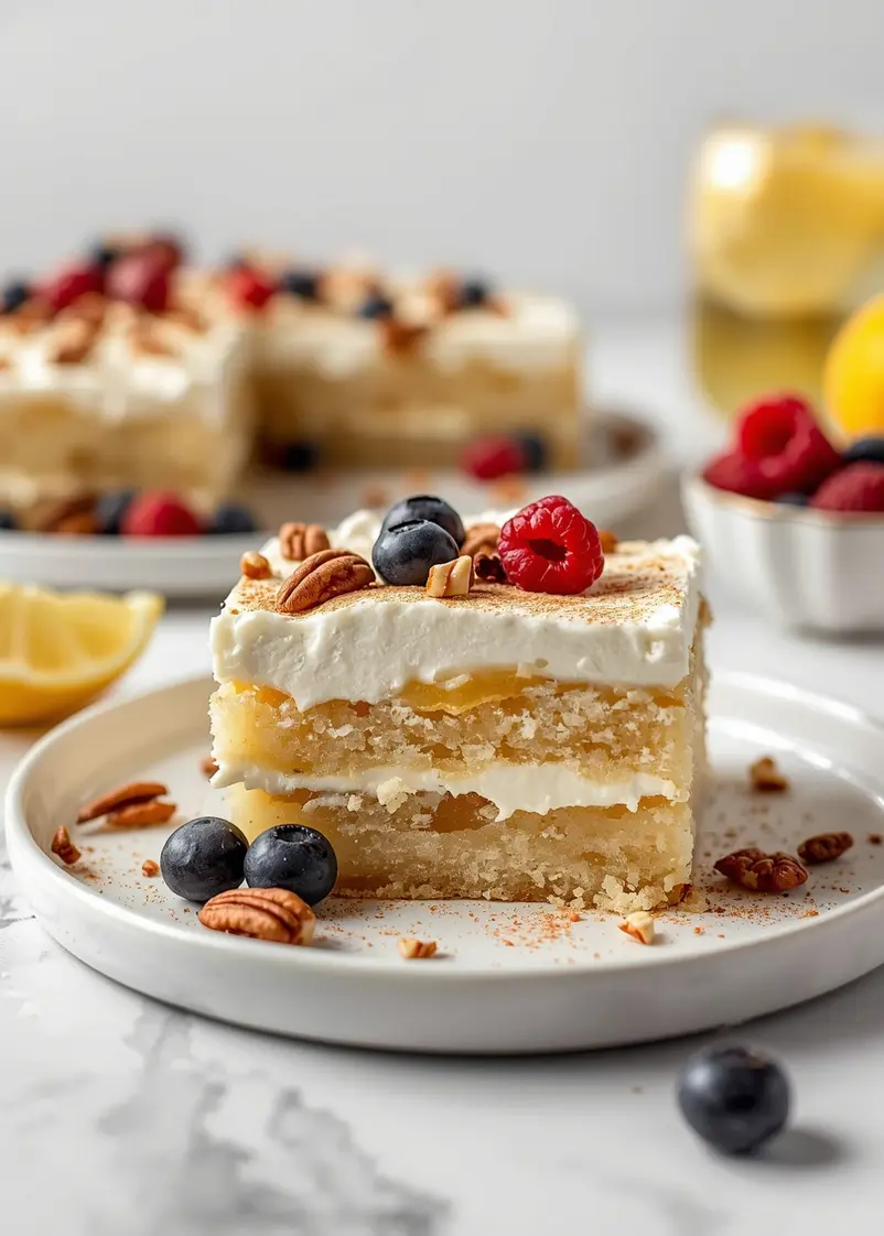 no bake lemon icebox cake recipe ready to serve