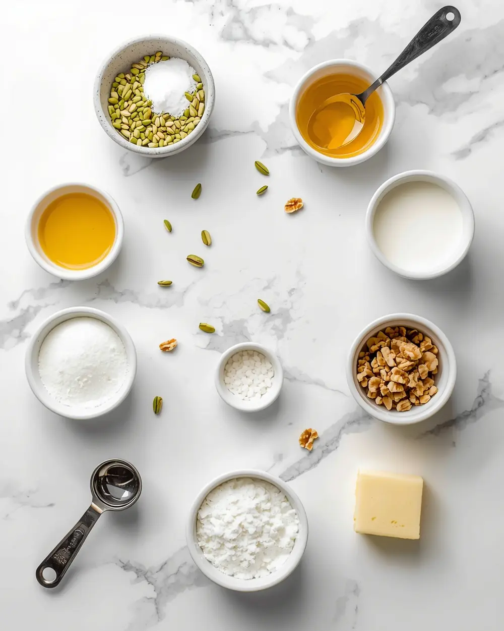 Ingredients for no churn vanilla ice cream recipe