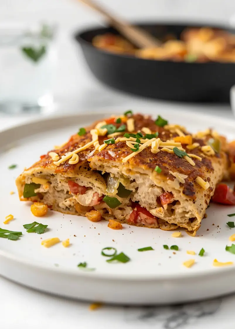 one pan chicken fajitas recipe ready to serve