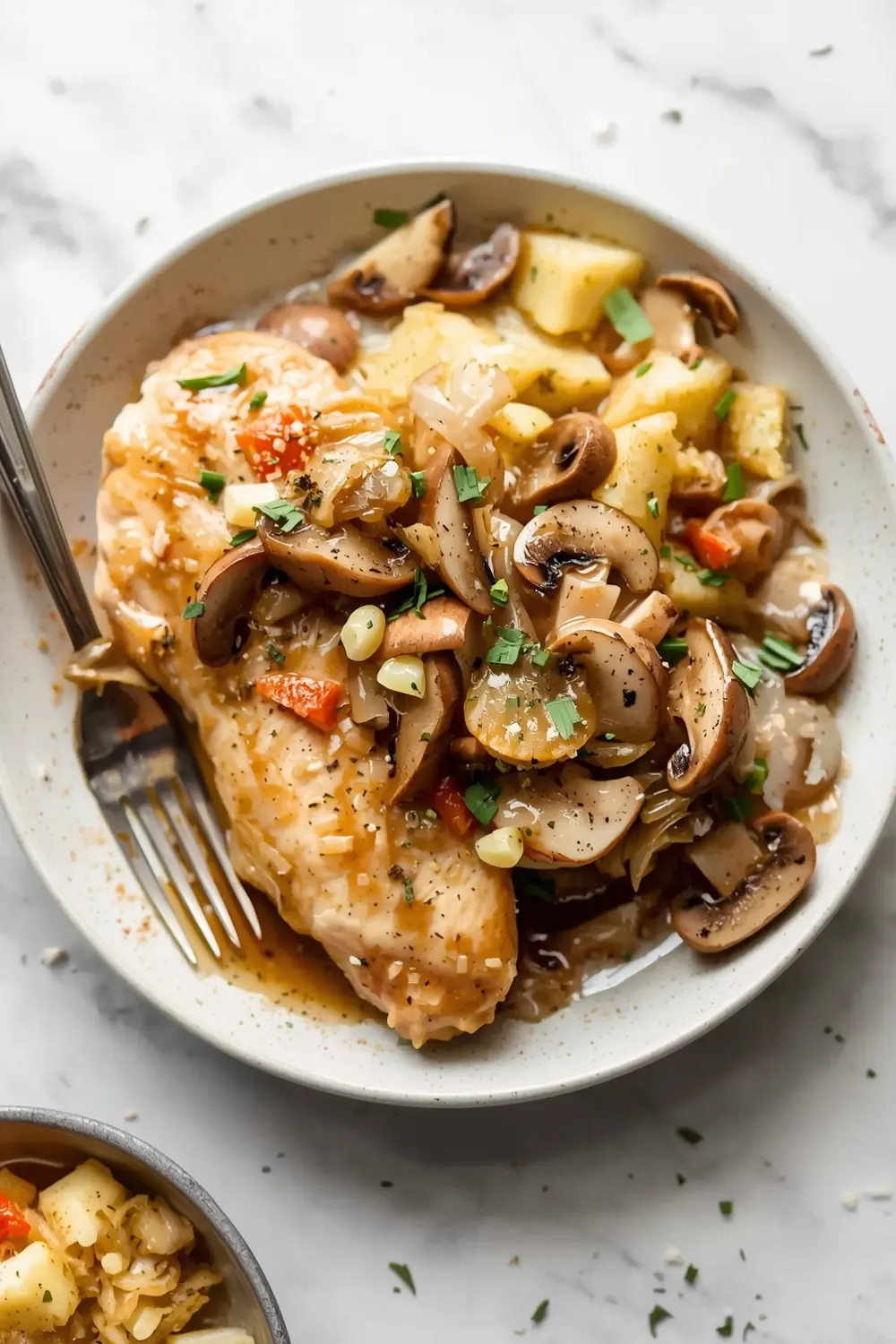 one pan chicken mushroom recipe easy