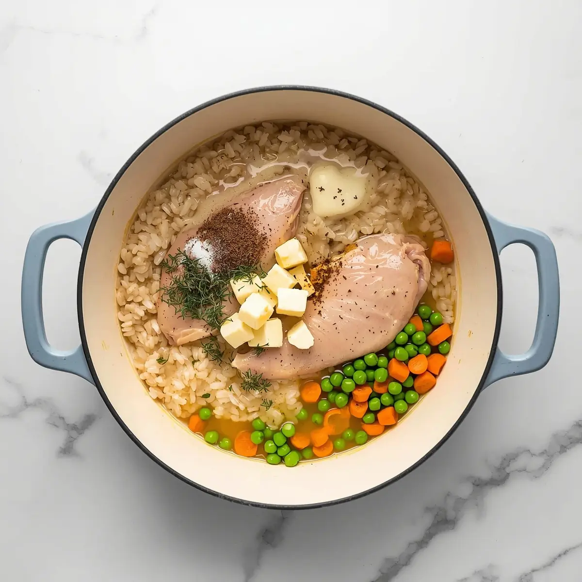Cooking instructions for one pan chicken rice recipe easy