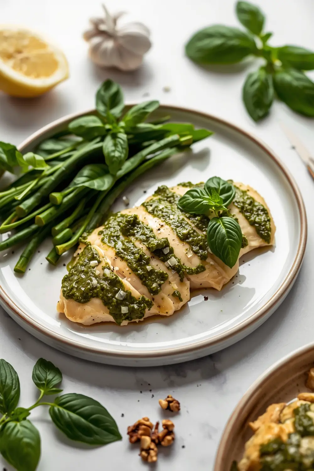 pesto baked chicken recipe easy