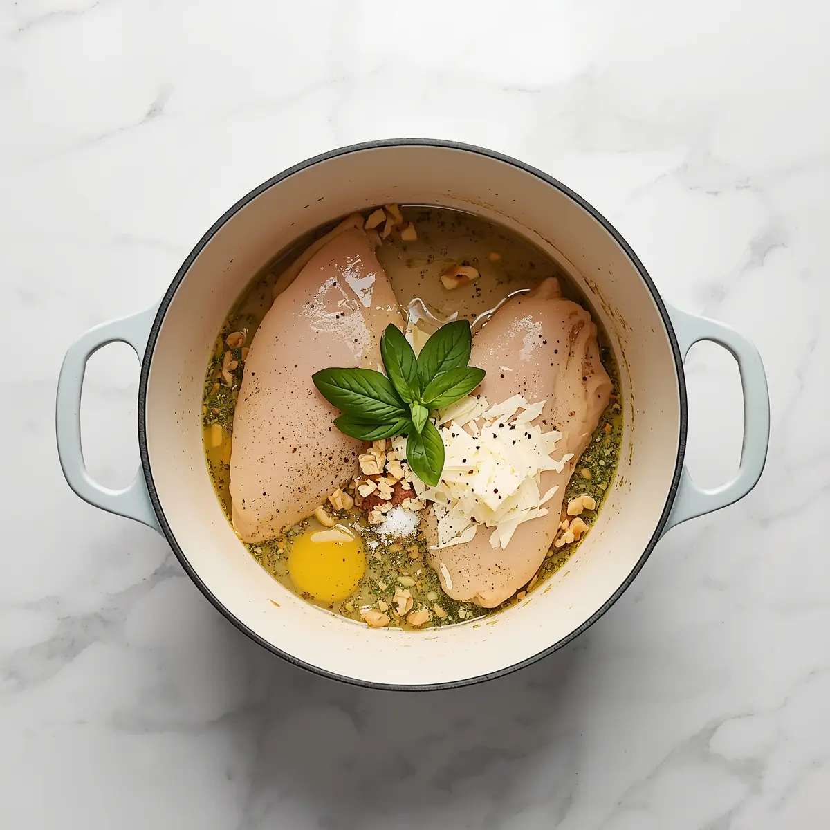 Cooking instructions for pesto baked chicken recipe easy