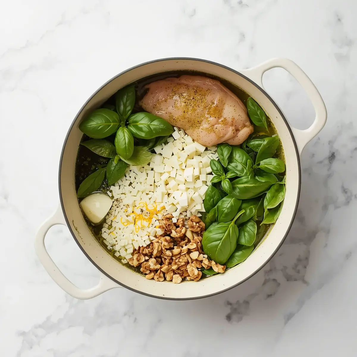 Cooking instructions for pesto baked chicken recipe easy