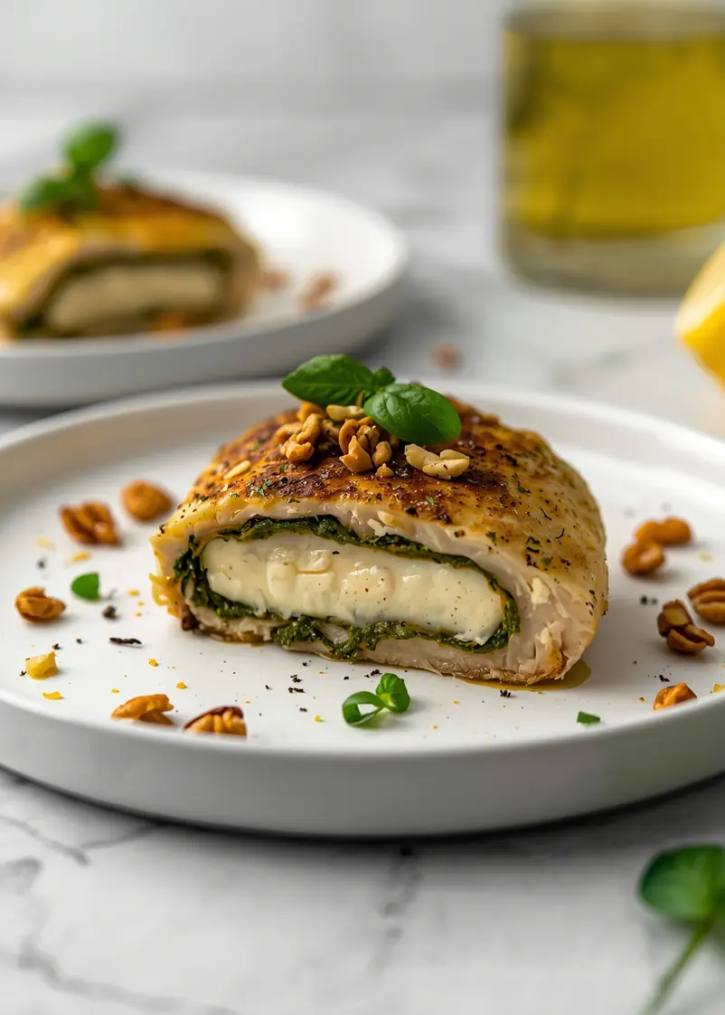 pesto baked chicken recipe easy ready to serve