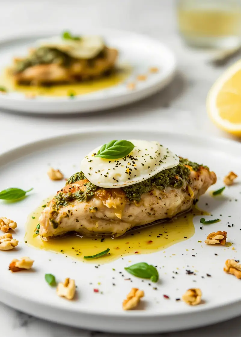 pesto baked chicken recipe easy ready to serve