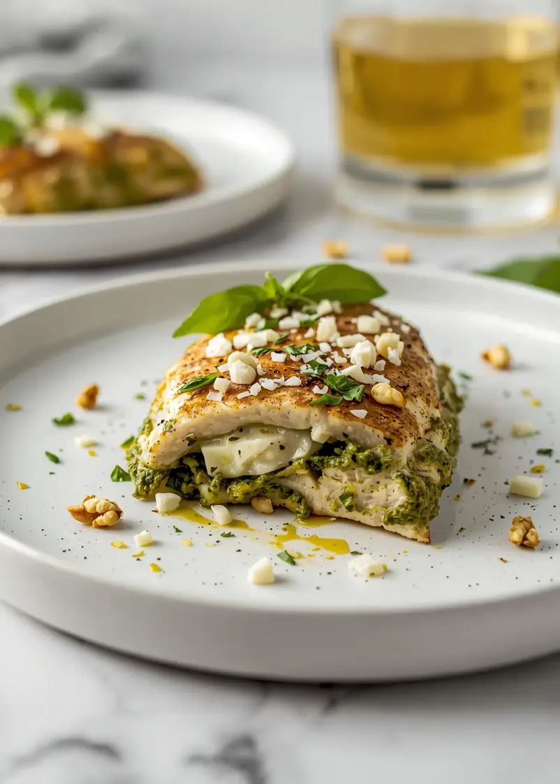 pesto baked chicken recipe easy ready to serve